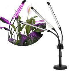 Plantelys Lampe | 23 PPF | 10W | 3 lyselementer | VITARO 3ST MINI | Sort