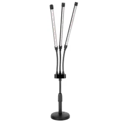 Plantelys Lampe | 23 PPF | 10W | 3 lyselementer | VITARO 3ST MINI | Sort
