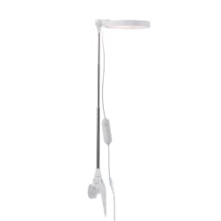 Plantelys Lampe på Spyd | 6 PPF | 10W | Justerbar Højde | USB-A | VERDI | Hvid