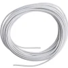 Plastkappeledning | Flad | 2x0,75 mm² | 10m | Hvid