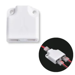 Plug Distributor | 2 -delt Kabelfordeler | IP40 | Max 36V/6A