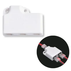 Plug Distributor | 3 -delt Kabelfordeler| IP40 | Max 36V/6A