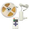 Plug n Play COB LED Strip 24V | 5m | 8mm | 3000K | 315lm/m | 6.6W/m | IP20