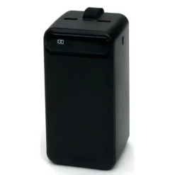 POWER BANK | 50000mAh | 20W | USB og USB-C | Indbygget lyskilde
