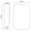 Powerbank 10000mAh | 15W | MagSafe kompatibel | USB-C & USB-A | Sort
