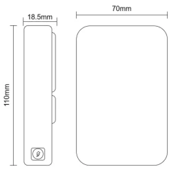 Powerbank 10000mAh | 15W | MagSafe kompatibel | USB-C & USB-A | Sort