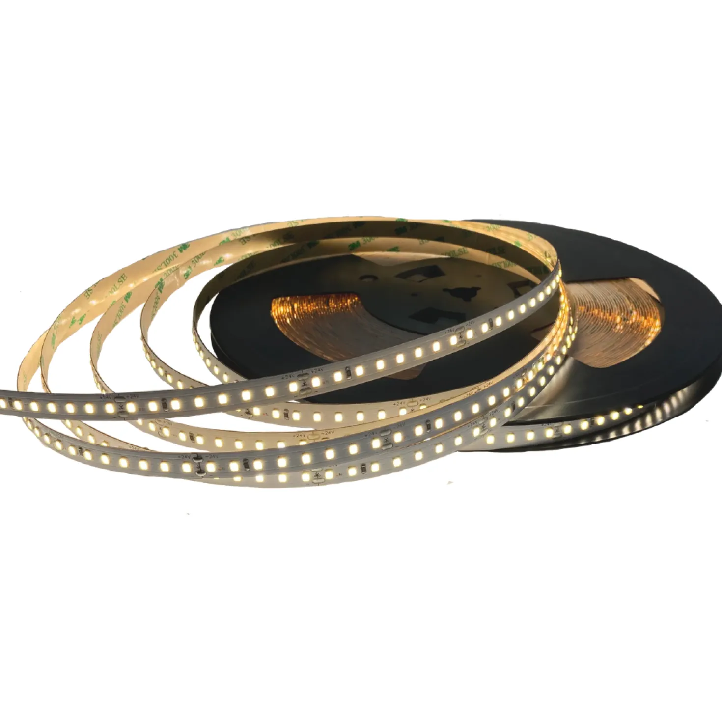 PRO SMD LED Strip 24V | 20m | 10mm | 3000K | 1607 lm/m | 11.52W/m | IP20