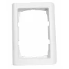 Ramme 64 Plus | 1½ modul | Hvid