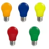 RØD LED Pære | E27 | 4.9W | Farvede Pære