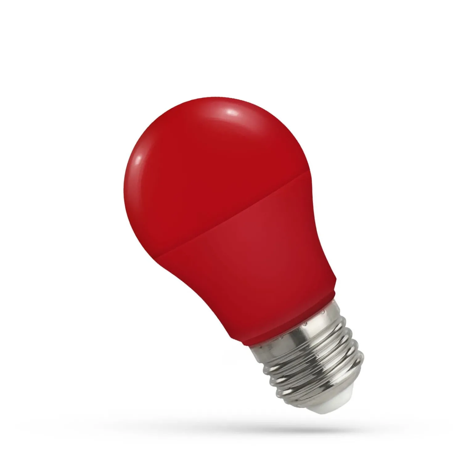 RØD LED Pære | E27 | 4.9W | Farvede Pære