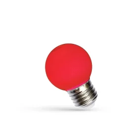 Rød LED Pære | Rainbow | E27 1w
