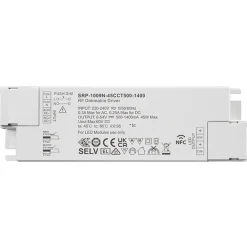 RF LED Panel Driver | CCT | 45W | 500-1400mA | 2CH | NFC Dæmpbar Driver