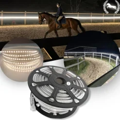 Ridebane lys | 50m | 4000K | 1100lm/m | 8W/m | IP67 | SNAP