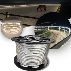 Ridebane lys | 150m | 4000K | 1100lm/m | 8W/m | IP67 | SNAP