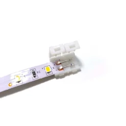 Samlestykke | 8mm | IP20 | SMD LED Strip | Enkelt Farve LED Bånd | 2 Pin