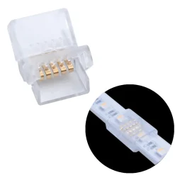 Samlestykke RGBW 4 in 1, 12mm