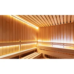 Sauna COB LED Strip 24V | 5m | 10mm | 2200K | 800lm/m | 10W/m | IP67 | Op til 103°