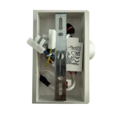 Sengelampe med hylde og USB stik | GU10 | Hvid