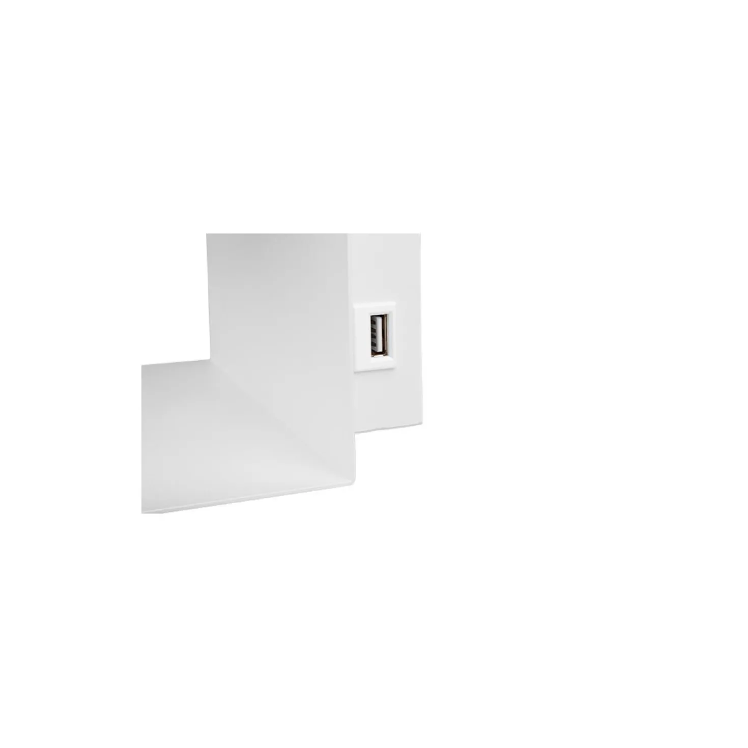 Sengelampe med USB | Hvid | GU10 | KALISO