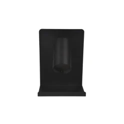 Sengelampe Med USB Stik Og Hylde | Væghængt | GU10 | Sort