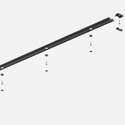 SlimTrack Strømskinne | 1m | 24 Volt | Sort