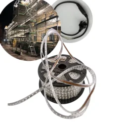 SMD LED Strip 230V | 50m | 3000K | 450lm/m | 5W/m | IP67 | BUDGET