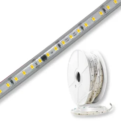 SMD LED STRIP 230V | 10m | 3000K | 900lm/m | 9W/m | IP65 | CUT10 2835