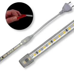 SMD LED STRIP 230V | 10m | 4500K | 900lm/m | 9W/m | IP65 | CUT10 2835