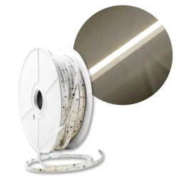 SMD LED STRIP 230V | 50m | 3000K | 900lm/m | 9W/m | IP65 | CUT10 2835