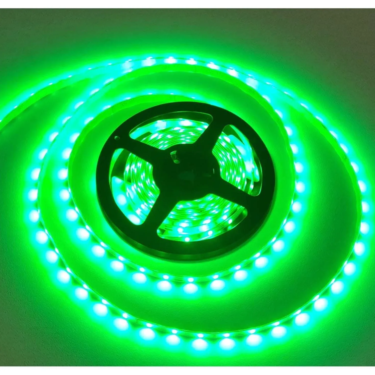 SMD LED Strip 12V | 5m | 8mm | Grøn | 4.8W/m | IP65