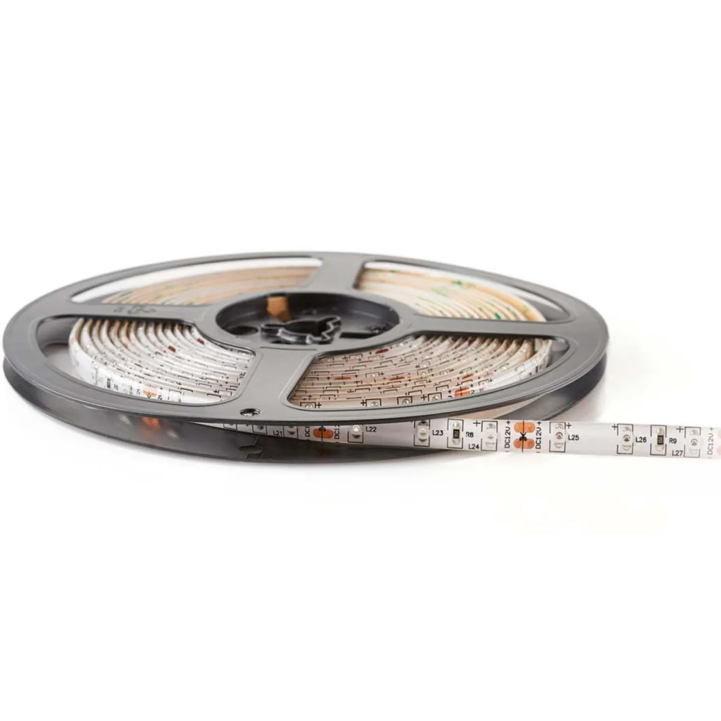 SMD LED Strip 12V | 5m | 8mm | Grøn | 4.8W/m | IP65