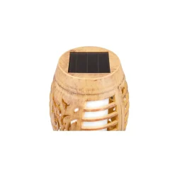 Solcelle Fakkel på Spyd | 50cm | Dag/Natte Sensor | LED