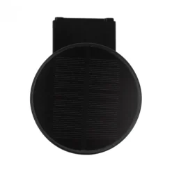 Solcellelampe | Væglampe | IP44 | 4000K | Sort