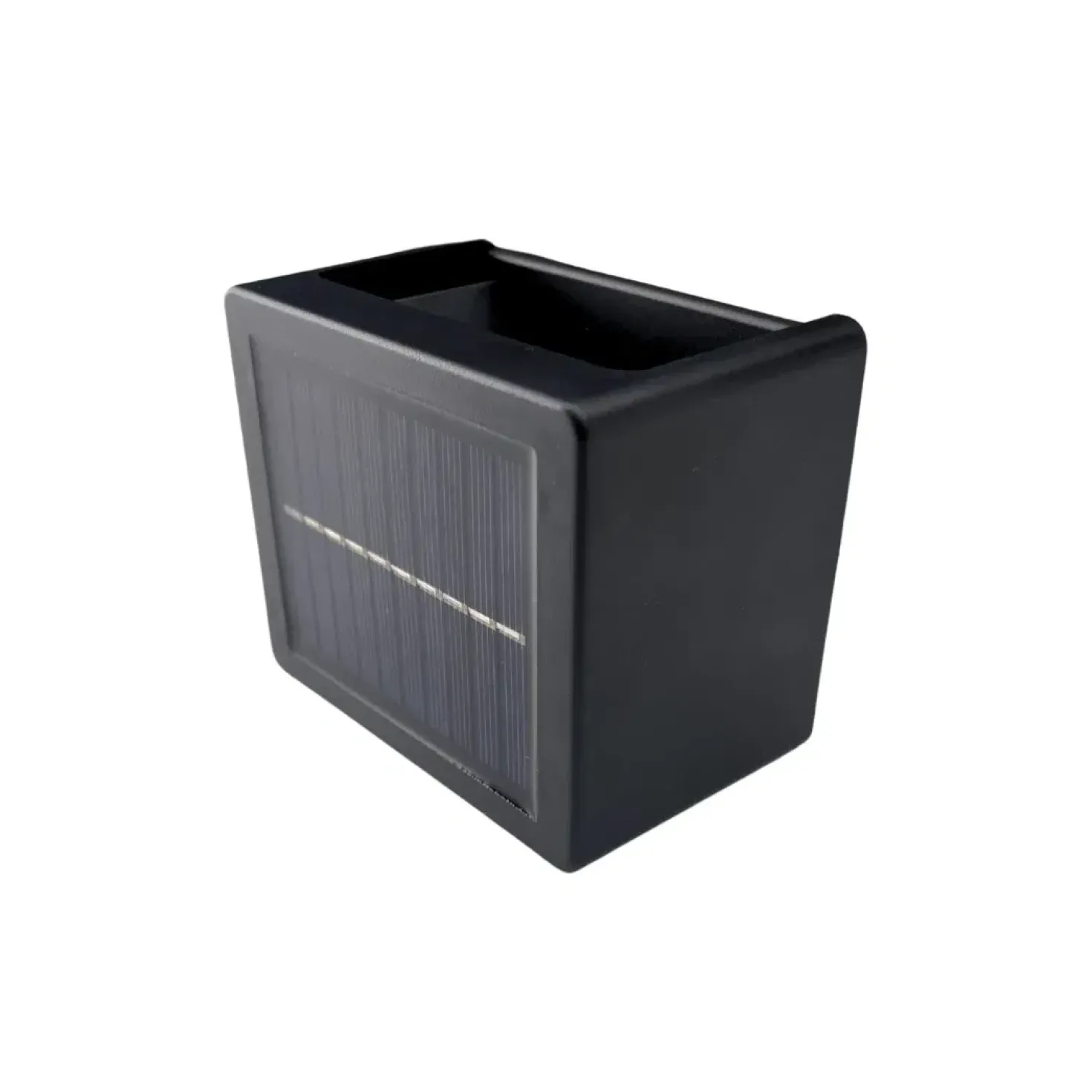 Solcellelampe Væglampe | 20lm | CCT LED | IP44 | Up & Down kube