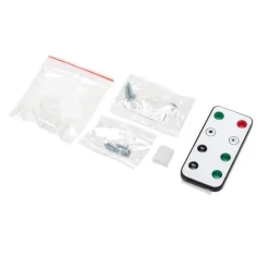 Solcelle LED strip | 3m | 6500K | 300lm | 30W | Separat solpanel | 2m kabel | Sort