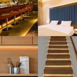 Solcelle LED strip | 5m | 2700K | 500lm | 50W | Separat solpanel | 2m kabel | Sort