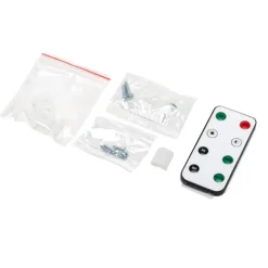 Solcelle LED strip | 5m | RGB | 500m | 30W | Separat solpanel | 2m kabel | Sort