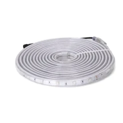 Solcelle LED strip | 5m | RGB | 500m | 30W | Separat solpanel | 2m kabel | Sort