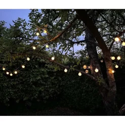 Solcelle Lyskæde | Inkl. 20 pærer | LED | 485cm | 3000K (0138)