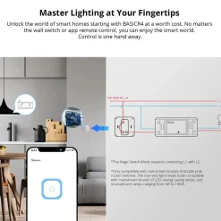 Sonoff | WiFi Smart Switch | 10A | BASICR4
