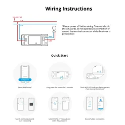 Sonoff | WiFi Smart Switch | 10A | BASICR4