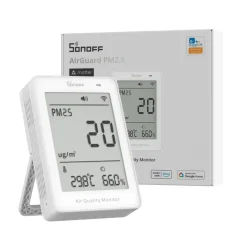 Sonoff AirGuard PM2.5/PM10 Luftkvalitetsmåler | Matter over WiFi | SAWF-07P