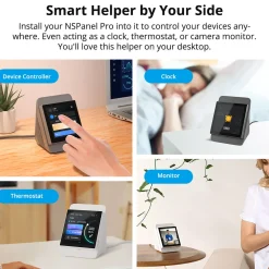 Sonoff Holder / Stand til NS Panel PRO | Hvid