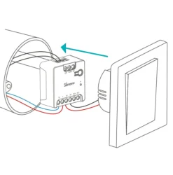 Sonoff Mini Dry Wifi Smart Switch | Potentialfrit Relæ | MINI-D