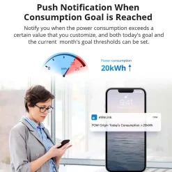 Sonoff POW Origin | WiFi Switch | WiFi Energimåler | 16A | POWR316