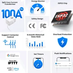 Sonoff POW Ring | WiFi Switch | Energimåler WiFi | POWCT