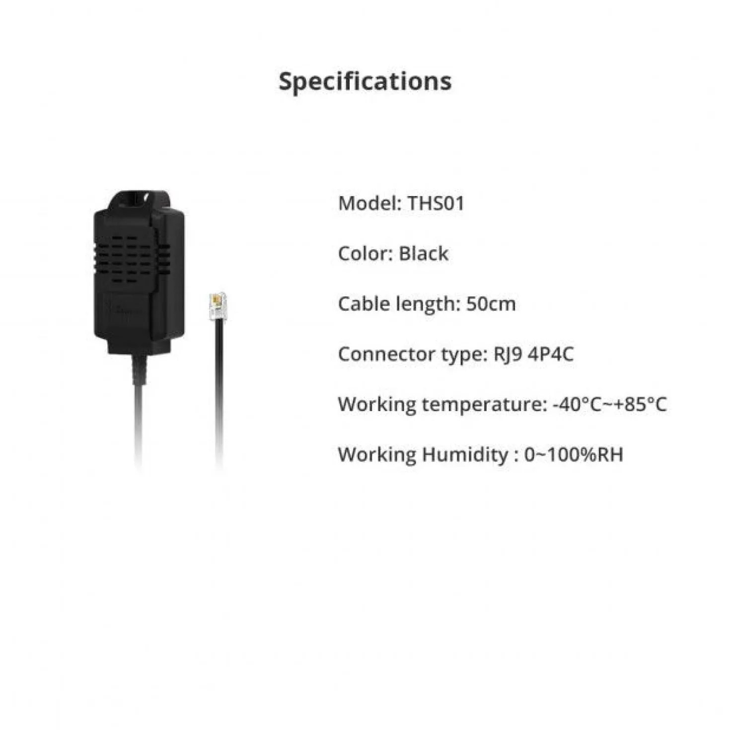 Sonoff TH16 Elite + Sonoff Temperatur og Fugtsensor (THR316D + THS01)