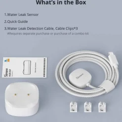 Sonoff Zigbee Water Leak Sensor | Inkl. Detektions Kabel | Batteri | SNZB-05P