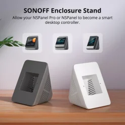 Sonoff Holder / Stand til NS Panel PRO | Mørkegrå