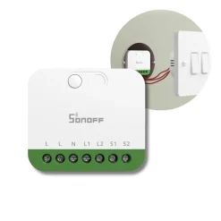 Sonoff MINI DUO Smart Relæ | Matter over WiFi | 2CH | Max. 16A | MINI-2GS